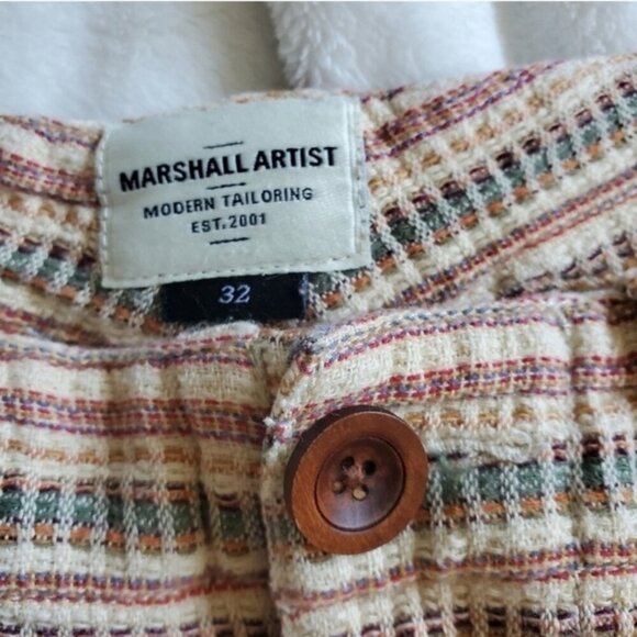 Tweed Cotton woven style printed shorts Size 32 - Picture 14 of 15